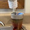 Bronze & White Kitchen Sponge Holder