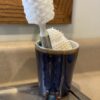 Navy Kitchen Sponge Holder