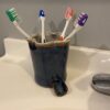 Navy Electric Toothbrush Holder