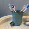 Teal Electric Toothbrush Holder