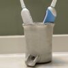 White Electric Toothbrush Holder