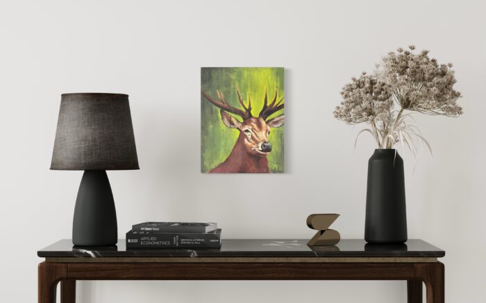 Poised Buck by Coelina