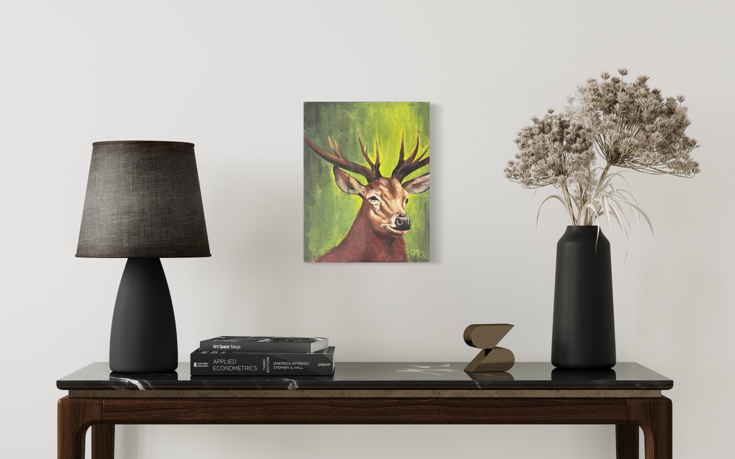 Poised Buck by Coelina